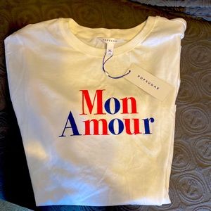 Women’s white summer tee